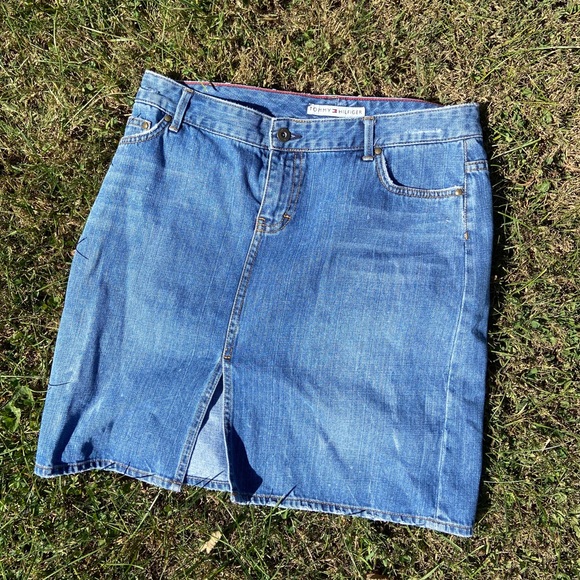 Tommy Hilfiger Dresses & Skirts - Vintage Tommy Hilfiger Denim Skirt